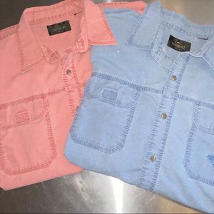 Lot of 2 Redhead Embroidered Fishing Shirts p3